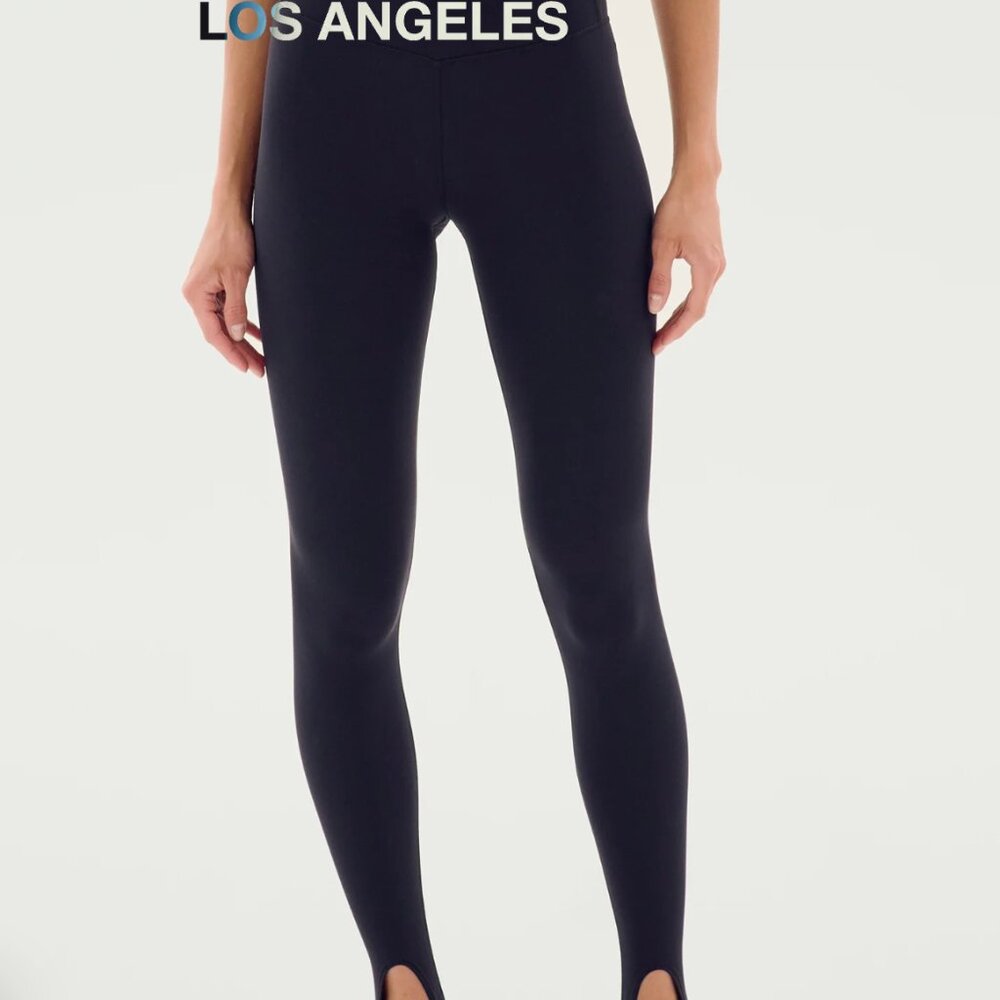 SPLITS59 River High Waist Airweight Stirrup Leggings Size XL